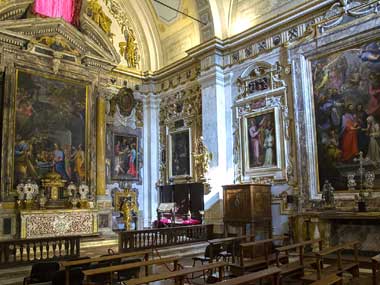 Siena, Chiesa di San Raimondo al Refugio, interno