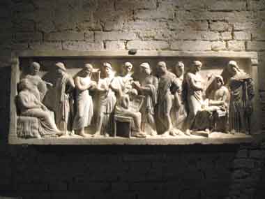 Sarcofago romano, Siena, Museo Archeologico