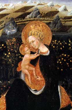 Sala 12, Pinacoteca Nazionale di Siena, Giovanni di Paolo, Madonna dell'umiltà